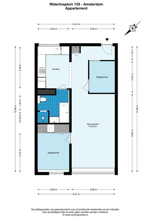 Medium property photo - Waterlooplein 155, 1011 PG Amsterdam